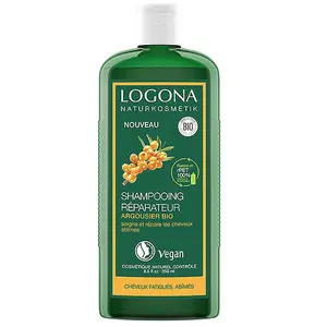 Logona Soins Capillaires Shampoing Réparateur à l'Argoursier Bio 250ml pas cher