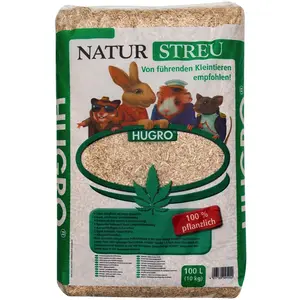 Comparateur de prix : Hugro 100L Litière de chanvre pour rongeur