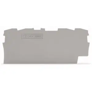 Plaque d'extrémité et intermédiaire WAGO 2002-1491 100 pc(s) pas cher