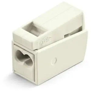Borne pour luminaires 2 conducteurs 2,5mm² blanc - WAGO - 224-112 pas cher