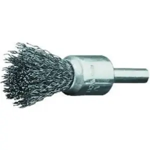 LESSMANN FP - Brosse pinceau inox, ondulé 30x25/68x0,3mm pas cher