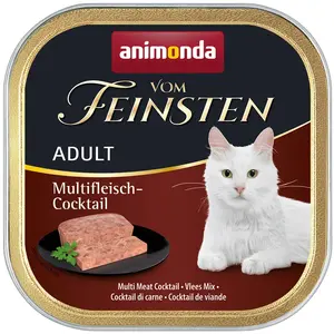 32x100g Adult cocktail de viandes Animonda Vom Feinsten - Pâtée pour c... pas cher