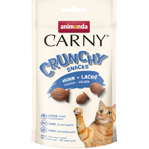 50 g Animonda Carny Adult Crunchy poulet et saumon, friandises pour chats