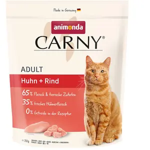 Comparateur de prix : 350g Animonda Carny Adult poulet, boeuf - Croquettes pour chat