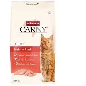 1,75kg Animonda Carny Adult poulet, boeuf - Croquettes pour chat pas cher