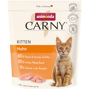 Comparateur de prix : 350g Animonda Carny Kitten poulet - Croquettes pour chat