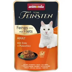 Animonda Nourriture pour Chat Vom Feinsten Dinde Canard 85 g pas cher
