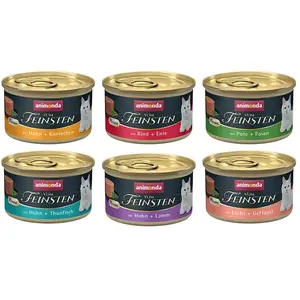 Comparateur de prix : animonda Vom Feinsten Adult 72 x 85 g pour chat - assortiment de mouss...