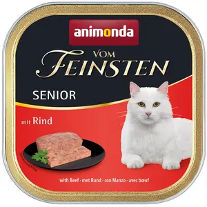 Comparateur de prix : 32x100g Adult Senior Animonda Vom Feinsten - Pâtée pour chat