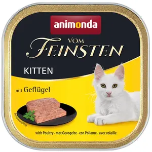 Comparateur de prix : 32x100g Adult Kitten Animonda Vom Feinsten - Pâtée pour chaton