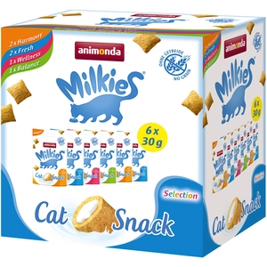 Animonda Milkies 6x30g (4 variétés) - Friandises pour chat pas cher