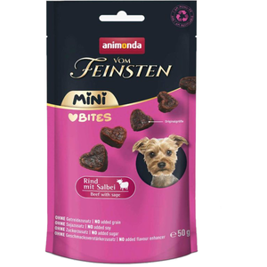 50 g mini bouchées Animonda vom Feinsten adulte saveur boeuf à la saug...Vendu parzooplus