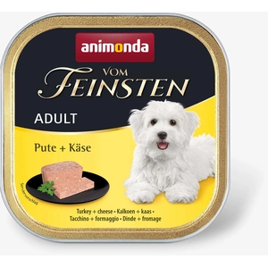 animonda vom Feinsten Adult 22 x 150 g pour chien dinde, fromage pas cher