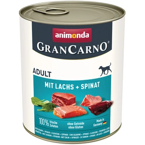 animonda GranCarno Original Adult 6 x 800 g pour chien - saumon, épina... pas cher