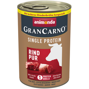 Animonda GranCarno Adult Rind Pur 400g (Menge: 6 Je Bestelleinheit) pas cher