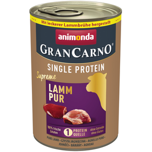 Animonda - Agneau pur Gran Carno SinglePr Supreme - 400 g x 6 pas cher