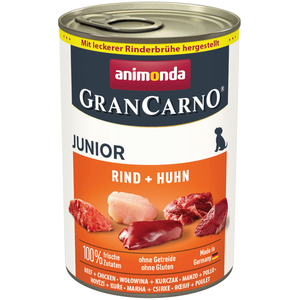 Comparateur de prix : Dog Dose GranCarno Junior Huhn + Kaninchen 400g (4017721827294) - Animonda