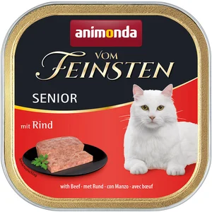 Comparateur de prix : 6x100g Senior boeuf Animonda Vom Feinsten - Pâtée pour chat