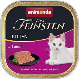 6x100g Kitten agneau Animonda Vom Feinsten - Pâtée pour chaton pas cher