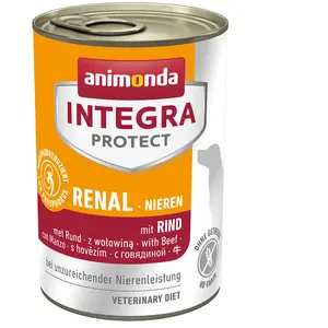 6x400g Protect Insuffisance rénale boeuf Animonda Integra - Pâtée pour... pas cher