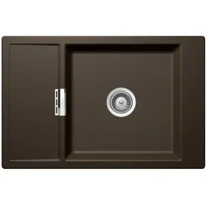 Schock Mono Évier de cuisine, MOND100XSFBBRO, D-100L FB pas cher