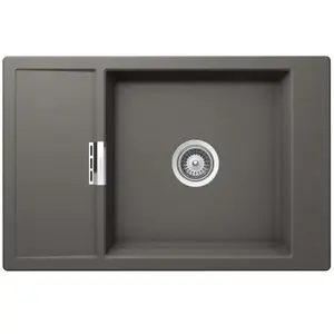 Schock Mono Évier de cuisine, MOND100XSUSIL, D-100XS U pas cher