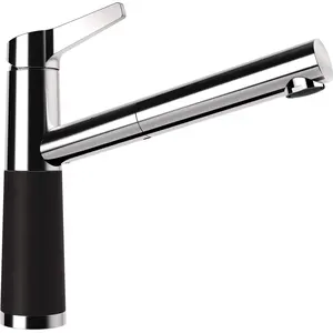 Schock SC-510 Mitigeur de cuisine pivotant avec douchette extractible, 554123GNE, pas cher