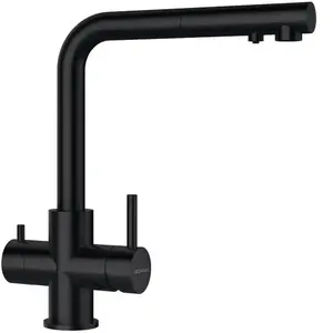 Schock Vitus Mitigeur de cuisine pivotant, avec douchette extractible,...