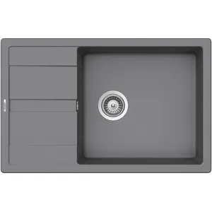 Schock Manhattan Évier de cuisine, MAND100LSAGCR, D-100LS A pas cher