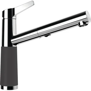 Schock SC-510 Mitigeur de cuisine pivotant avec douchette extractible, 554120DSK,