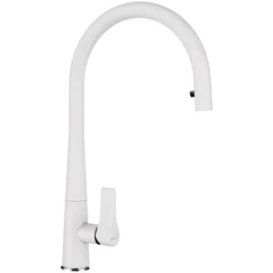Schock 521000Wh Goutte Mitigeur haute avec douchette extractible, blanc pas cher