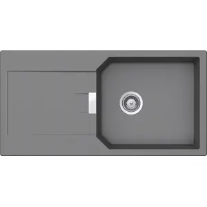 Schock Manhattan Évier de cuisine, MAND100LAGCR, D-100L A pas cher