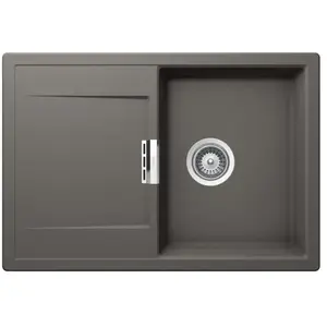 Schock Mono Évier de cuisine, MOND100SASIL, D-100S A pas cher