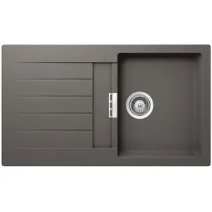 Schock Signus Évier de cuisine, SIGD100FBSIL, D-100 FB pas cher