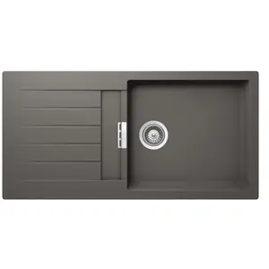 Schock Signus Évier de cuisine, SIGD100LUSIL, D-100L U pas cher