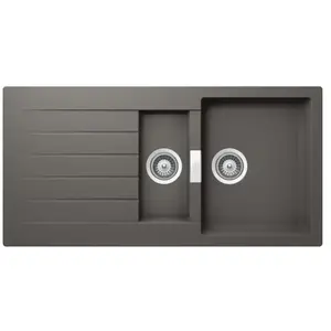 Schock Signus Évier de cuisine, SIGD150FBSIL, D-150 FB pas cher