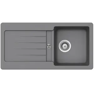 Schock Typos Évier de cuisine, TYPD100UGCR, D-100 U pas cher
