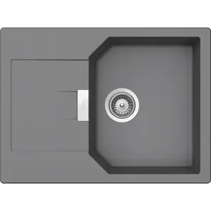 Schock Manhattan Évier de cuisine, MAND100SAGCR, D-100S A pas cher