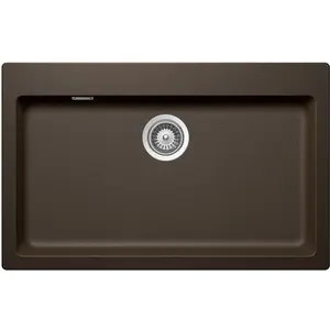 Comparateur de prix : Schock SCHOCK évier avec un bac réversible SIGNUS N100XL (Bronze - Cri...