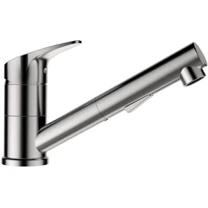 Schock Evinas Mitigeur de cuisine pivotant avec douchette extractible,...