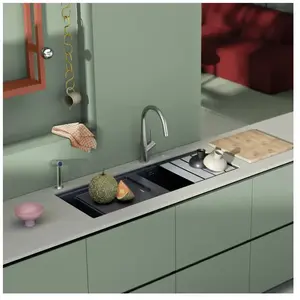Schock Prepstation Évier de cuisine, PRPD150UDSK, D-150 U pas cher