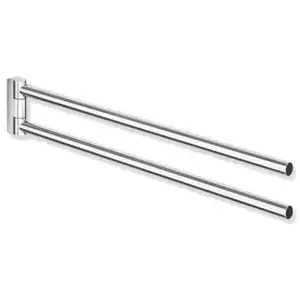 Comparateur de prix : Porte-serviettes System 162 445 x 70 x mm, en 2 parties. plaqué chrome - Hewi