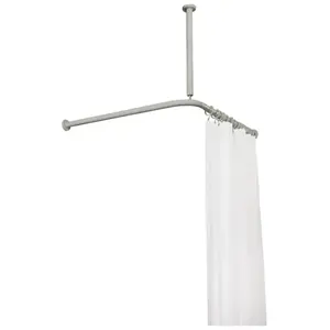 Hewi 801 Tringle de rideau de douche, avec fixation au plafond, set co...Vendu parreuter