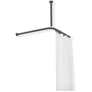 Hewi 801 Tringle de rideau de douche, avec fixation au plafond, set co...Vendu parreuter