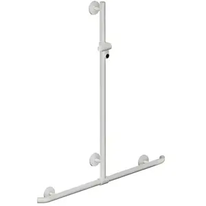 Hewi Universal barre de douche, avec poignée de maintien, 950.35.43090... pas cher