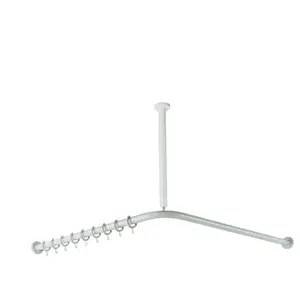 Hewi 801 Tringle de rideau de douche, avec fixation au plafond, 801.34... pas cher