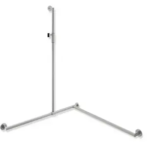 Hewi System 900 Barre de douche avec barre d’appui, 900.35M301XA, pas cher