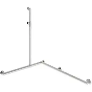 Hewi System 900 Barre de douche avec barre d’appui, 900.35M308XA, pas cher
