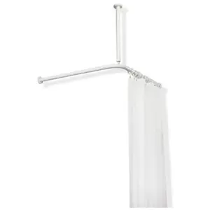 Hewi 801 Tringle de rideau de douche, avec fixation au plafond, set co...Vendu parreuter