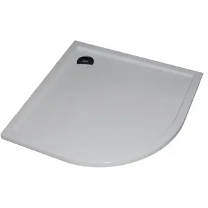 HÜPPE Purano Receveur de douche en quart de cercle, 202150055, pas cher